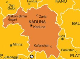 ‘Yan ta’adda sun kai hari sansanin sojoji a Kaduna, inda suka kashe Sojoji 10 Kaduna map