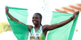 Buhari ya taya Tobi Amusan murna bisa lashe gasar tseren mata ta Duniya images 1 9