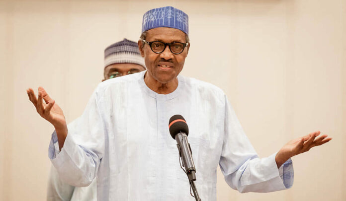 Muhammadu Buhari speaking