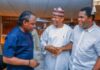 Hotuna: Yadda wasu tsofaffin yan wasan kwallon ƙafan Nigeria ta Super Eagle suka zo Kano domin buga wasan kamfen din takarar Tinubu FB IMG 16706659336549988