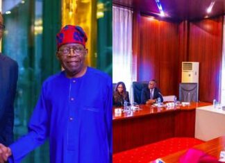 Shugaba Tinubu Ya Gana Da Wakilan Bankin Amurka a Villa 8666770790895027741