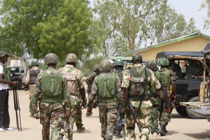 nigerian army training