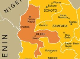 ‘Yan bindiga sun yi garkuwa da Alkalin Babbar Kotu a Jihar Kebbi Kebbi Map 750x430