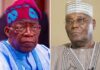 Har yanzu zafin shan kaye ne ke damun Atiku – Tinubu Tinubu, Atiku, Kayi, Zafi