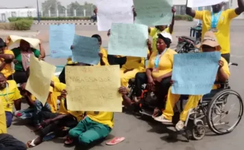Para-Athletes: Sunyi zanga-zangar biyan su alawus da neman aiki para-athletes, kwara, ilorin, zanga-zanga, ilorin