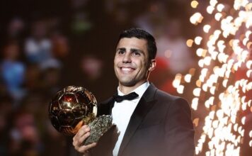 Dan wasan Mancasta Rodri ya lashe kyautar Ballon d’Or na bana Rodri 1