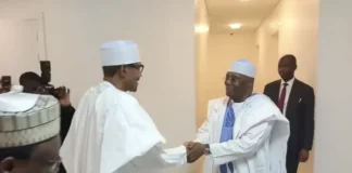 Atiku da El-Rufa’i da Tambuwal sun ziyarci Buhari a Kaduna IMG 1872 750x430