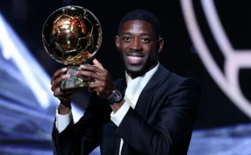Yanzu-yanzu: Ɗan wasa Dambele ya lashe kyautar Gwarzon ɗan wasan Duniya ta Ballon d’Or images voltaxMediaLibrary mmsport si 01k5skbm25knahb827xe 750x430