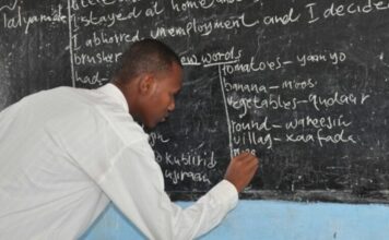 Gwamnatin tarayya ta sake jaddada ƙudirinta na inganta walwalar malamai A teacher doing his work