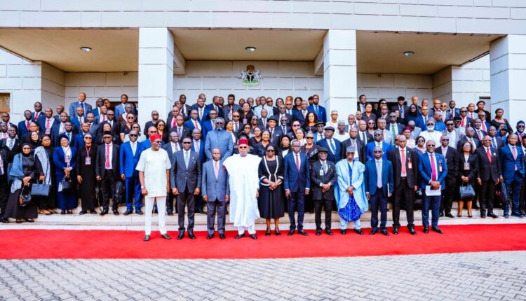 EFCC ta kwato fiye da naira biliyan 500, ta samu masu laifi sama da 7,000 cikin shekaru biyu – Tinubu EFCC and NJIC workshop 750x430