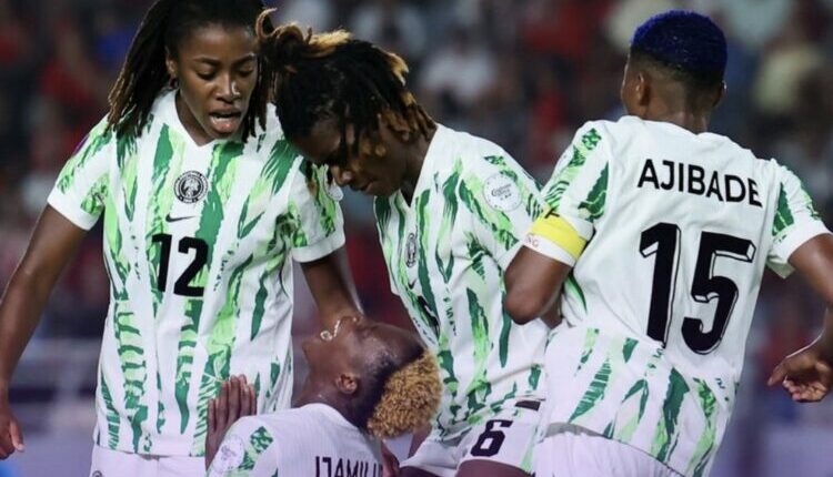 Ƙungiyar ƙwallon ƙafar mata Super Falcons ta samu tikitin zuwa gasar WAFCON ta 2026 a Morocco Super Falcon new 750x430