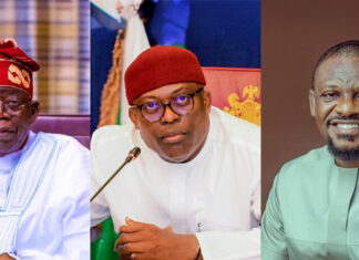 Kotu ta yi watsi da ƙarar da aka shigar kan Tinubu sakamakon dokar ta-baci da ya sanya a jihar Rivers Tinubu Fubara and Amaewhule