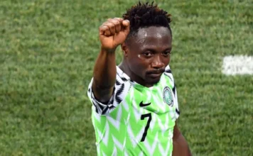 Ahmed Musa ya sanar da yin ritaya daga ƙungiyar Super Eagles bayan ya shafe shekaru 15 yana buga mata wasa Ahmed Musa 750x430