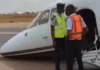Hukumar NSIB ta fara bincike kan jirgin Flybird da ya yi hatsari yayin sauka a filin jirgin sama na Kano Flybird Jet Crash Lands 750x430