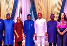 Zanga-zanga a ƙasa baki ɗaya: Tinubu ya gana da shugabannin NLC NLC NLC 750x425