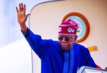 Tinubu zai bar Abuja ranar Asabar don kai ziyara kasashe uku Tinubu depart US 750x430 (1)
