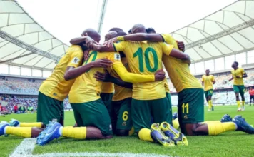 Afirka ta Kudu ta doke Angola da ci 2-1 a gasar AFCON bafana rankings 1.jpg 750x430