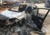 Mutane biyu sun mutu, biyar sun jikkata yayin rikici a zaɓen gunduma na APC a Ondo — ’Yan sanda Burnt car 750x430