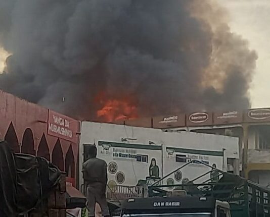 Yanzu-yanzu: Wata gobara ta sake tashi a kasuwar Singa a Kano IMG 20260214 WA0023 750x430