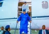 Shettima ya dawo Abuja bayan halartar kungiyar tarayyar Afirka karo na 39 Shettima arrived new 750x430