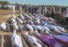 Harin ƴan ta’adda: An yi jana’izar bai ɗaya ga gawarwaki 78 a Kwara Zulum burial b