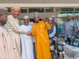 Gwamnatin Kano ta raba Babura domin ƙarfafa ayyukan masu bai wa dazuka kariya xIMG 20260203 WA0024 1140x640.jpg.pagespeed.ic .Mfo7yvw4F 750x430