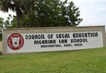 Cikakkun jerin sunaye: Majalisar kula da ilimin shari’a ta amince da jami’o’i 114 don gudanar da shirye-shiryen shari’a a Najeriya Council of Legal Education 656x430