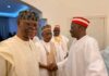 Cikin Hotuna: Manyan jiga-jigan siyasa sun iso Kano gabanin sauya sheƙar Kwankwaso zuwa ADC IMG 20260330 WA0226 720x430