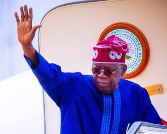 Tinubu ya sauya jadawalin ziyarar kasashen Faransa, Kenya, Ruwanda Tinubu depart US 750x430
