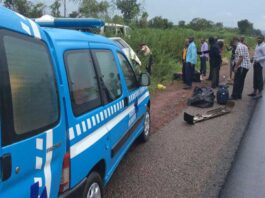 Hukumar FRSC ta tabbatar da mutuwar mutane 2 a hatsarin mota a Kaduna Accident FRSC 1