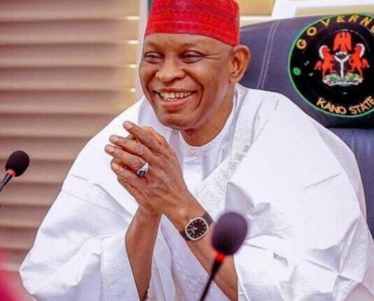 Gwamna Yusuf ya sulhunta ‘yan siyasa biyu na Kano Abba Abba Abba 585x430