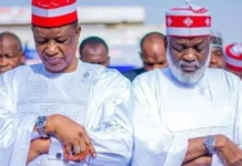 Kano: Kwankwaso Na Shirin Gabatar da Abdussalam a Matsayin Dan Takarar Gwamna na NDC Yayin da Gawuna Ya Yi Watsi da Tayin Kujerar Sanata da Mataimakin Gwamna Comrade Aminu Abdussalam left and Nasiru Yusuf Gawuna right 750x430