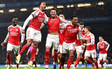 Arsenal ta lashe kofin Premier League bayan shekaru 22 GettyImages 2256295097 750x430