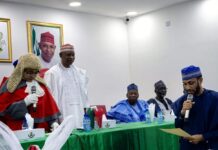 Yanzu-Yanzu: Gwamna Yusuf ya rantsar da Murtala Garo a matsayin mataimakin gwamna IMG 20260505 WA0226