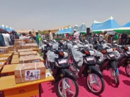 Gidauniyar Dahiru ta raba kayan fara kasuwanci da kudi ga matasa da mata 1,426 a Kano IMG 20260509 WA0017 1 750x430