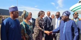 Shugaba Tinubu ya isa Rwanda don halartar taron Manyan Jami’an Gudanar da Kamfanonin Afirka WhatsApp Image 2026 05 13 at 3.49.41 PM 750x430