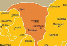 Mutum 1 ya mutu a hatsari yayin kai amarya a Yobe Yobe map