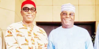 Yanzu-Yanzu: ADC ta zabi Amaechi a matsayin abokin takarar Atiku Atiku Abubakar right and Rotimi Amaechi 670x430