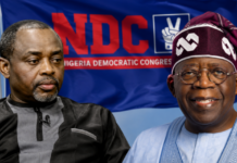 12 ga Yuni: Tinubu ya karrama Sakataren Yada Labaran jam’iyyar NDC lambar yabo ta kasa Bola Tinubu and Osa Director 750x430