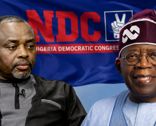 12 ga Yuni: Tinubu ya karrama Sakataren Yada Labaran jam’iyyar NDC lambar yabo ta kasa Bola Tinubu and Osa Director 750x430