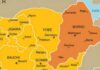 ‘Yan ta’adda sun kai hari makaranta a Borno, sun sace daliban da ke rubuta NECO Borno map