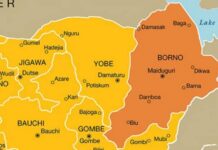 ‘Yan ta’adda sun kai hari makaranta a Borno, sun sace daliban da ke rubuta NECO Borno map