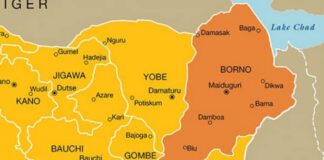 ‘Yan ta’adda sun kai hari makaranta a Borno, sun sace daliban da ke rubuta NECO Borno map