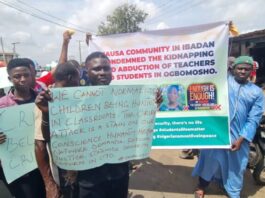 HOTUNA: Al’ummar Hausawa sun gudanar da zanga-zanga a Ibadan kan zargin nuna tsangwama saboda sace-sace IMG 20260610 WA0075 750x430