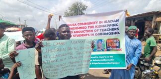 HOTUNA: Al’ummar Hausawa sun gudanar da zanga-zanga a Ibadan kan zargin nuna tsangwama saboda sace-sace IMG 20260610 WA0075 750x430