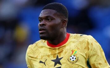 Kofin Duniya 2026: An hana dan wasan Ghana Thomas Partey shiga Kanada Thomas Partey 750x430