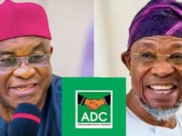 Kotu ta tabbatar da shugabancin Mark na ADC, ta kori karar Abejide ADC Aregbesola and Mark 750x430