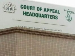 Kotun Daukaka Kara ta soke hukuncin da ya umarci soke rijistar ADC da sauran jam’iyyu 4 Court of Appeal 750x430