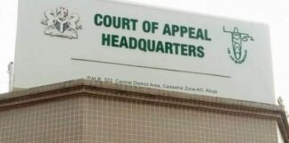 Kotun Daukaka Kara ta soke hukuncin da ya umarci soke rijistar ADC da sauran jam’iyyu 4 Court of Appeal 750x430
