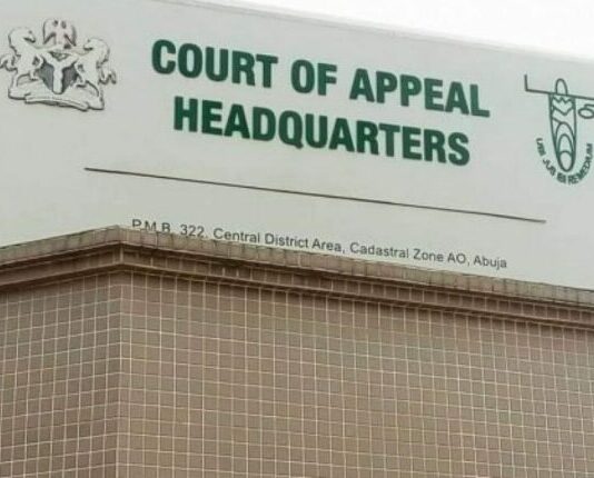 Kotun Daukaka Kara ta soke hukuncin da ya umarci soke rijistar ADC da sauran jam’iyyu 4 Court of Appeal 750x430